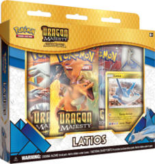 Pokemon Dragon Majesty Latios Pin Collection